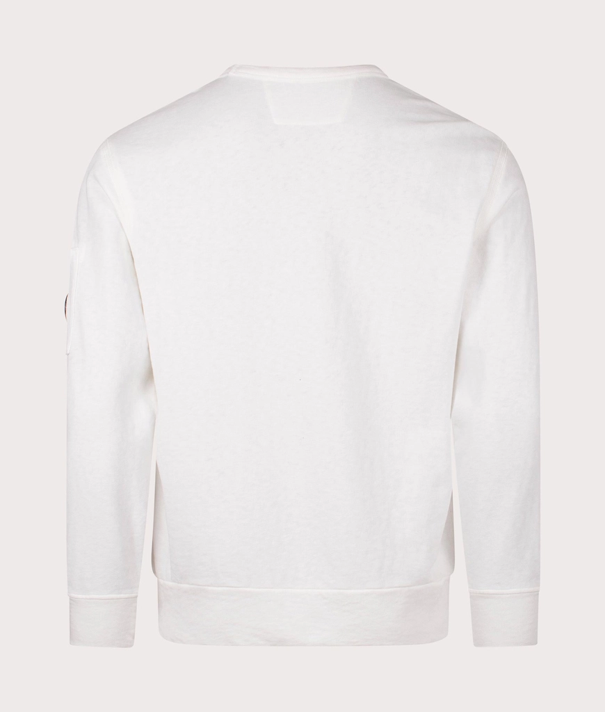 CP Company Mens Lens Sleeve Crewneck Sweatshirt